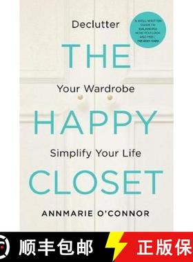 【3-4周达】Happy Closet: Declutter Your Wardrobe Simplify Your Life [9780717174416]
