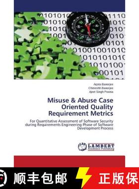 预订 Misuse & Abuse Case Oriented Quality Requirement Metrics [9783659669668]