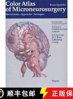 【3-4周达】Color Atlas of Microneurosurgery: Volume 2 - Cerebrovascular Lesions: Microanatomy - Appro... [9783131111029]