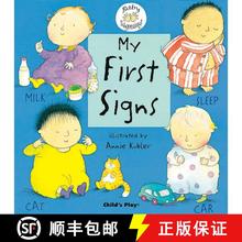 【3-4周达】My First Signs: BSL (British Sign Language) [9781904550044]