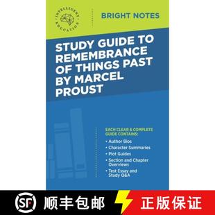 Study 9781645423249 Proust Things 4周达 Past Guide Marcel Remembrance