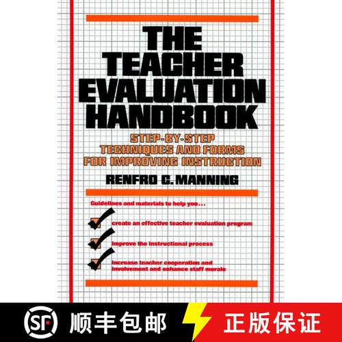 【3-4周达】The Teacher Evaluation Handbook; Step-By-Step Techniques And Forms For Improving Instructi... [9780138883898]