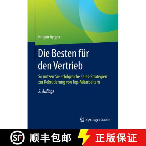【3-4周达】精装 Die Besten für den Vertrieb: So nutzen Sie erfolgreiche Sales-Strategien zur Rekruti... [9783658043964]