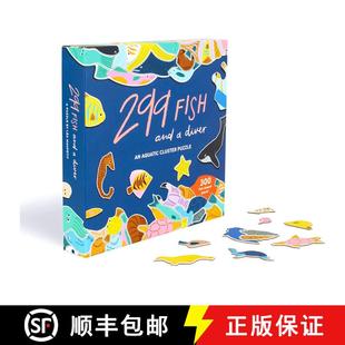 and 300 299条鱼和一个潜水员 Fish Cluster 现货 Aquatic 299 Puzzle Piece Diver 9780857829535
