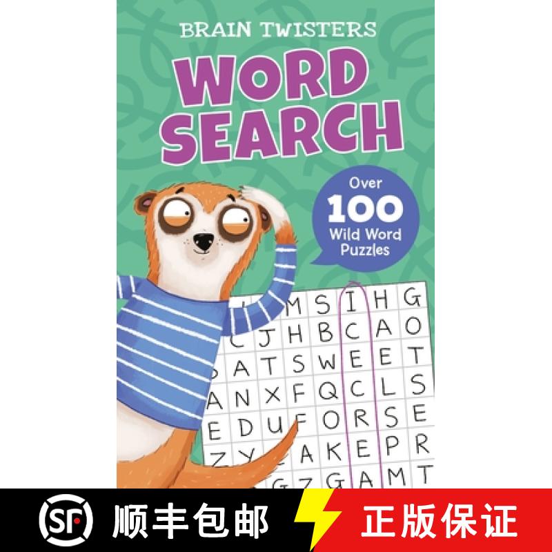 【3-4周达】Brain Twisters: Word Search: Over 80 Wild Word Puzzles [9781398819863]