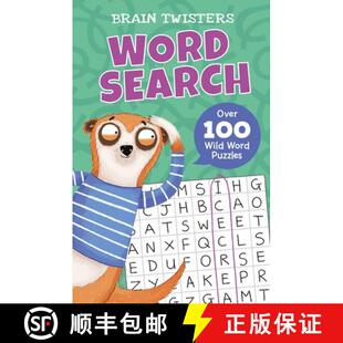 Wild 9781398819863 Brain Search Over Word 4周达 Twisters Puzzles