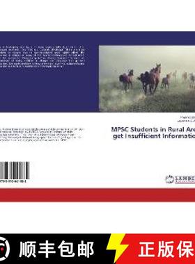 预订 MPSC Students in Rural Area get Insufficient Information [9783330041684]