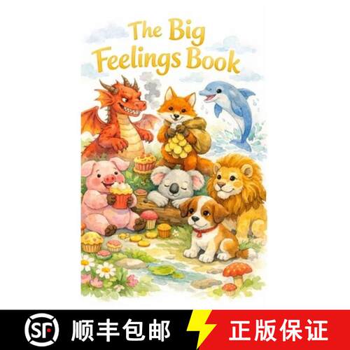 【3-4周达】精装 The Big Feelings Book [9798240956720]