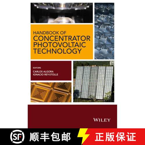 【3-4周达】精装 Handbook Of Concentrator Photovoltaic Technology [Wiley能源] [9781118472965]
