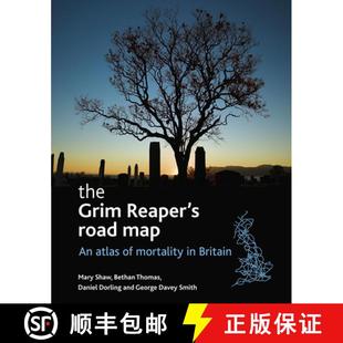 Mortality 3周达 Reaper Grim Road Atlas The Map 9781861348234 Britain