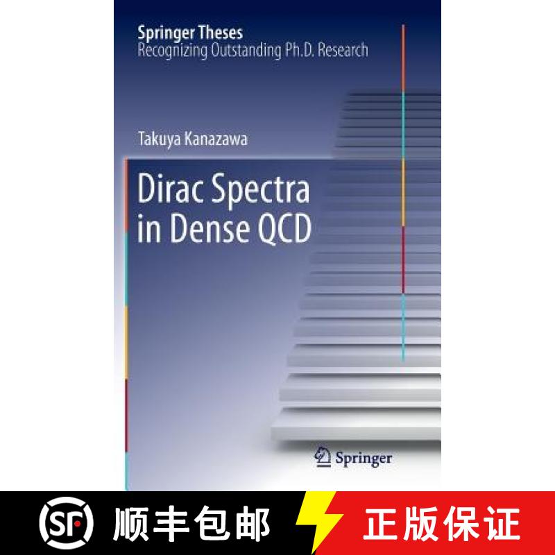 【3-4周达】Dirac Spectra in Dense QCD [9784431547068]