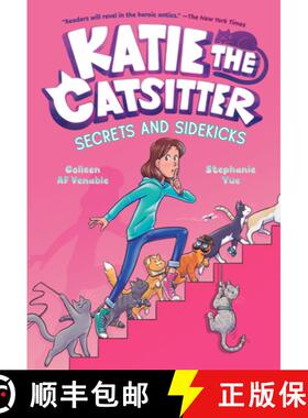 【3-4周达】Katie the Catsitter #3: Secrets and Sidekicks: (A Graphic Novel) [9780593379721]