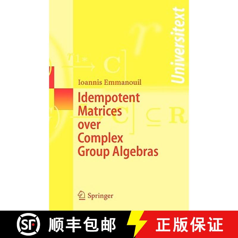 【3-4周达】Idempotent Matrices Over Complex Group Algebras [9783540279907]
