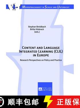 【3-4周达】Content and Language Integrated Learning (CLIL) in Europe : Research Perspectives on Polic... [9783631644003]