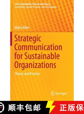 【3-4周达】Strategic Communication for Sustainable Organizations : Theory and Practice (1st ed. 2016) [9783319180045]