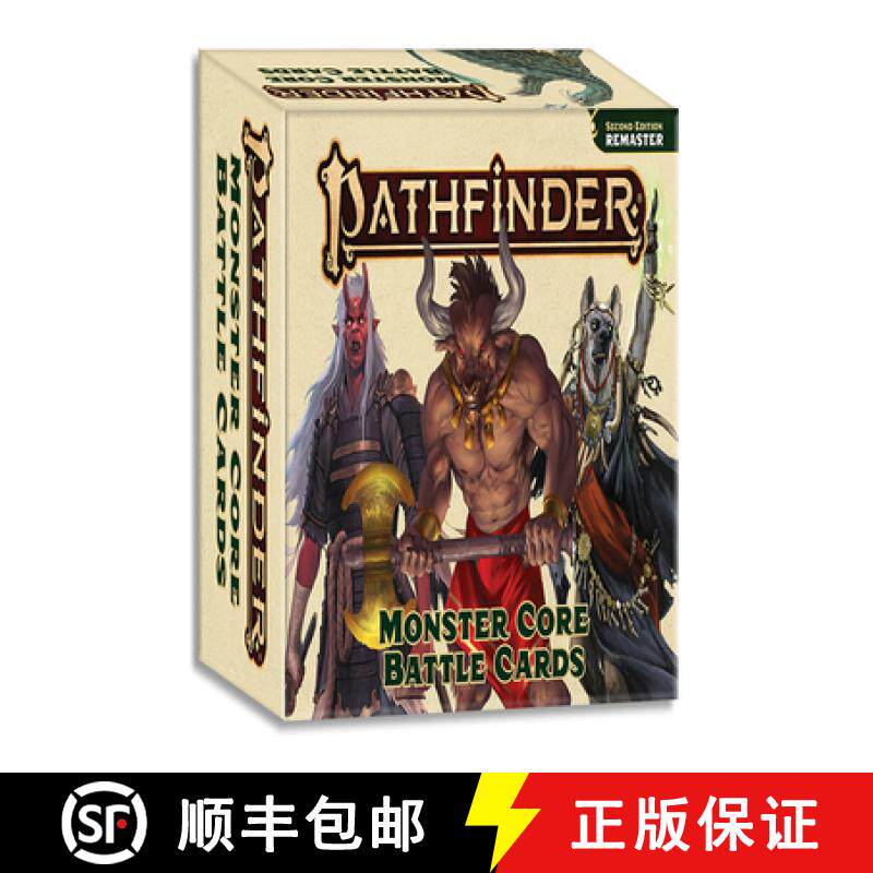 【3-4周达】Pathfinder Monster Core Battle Cards (P2) [9781640786455]