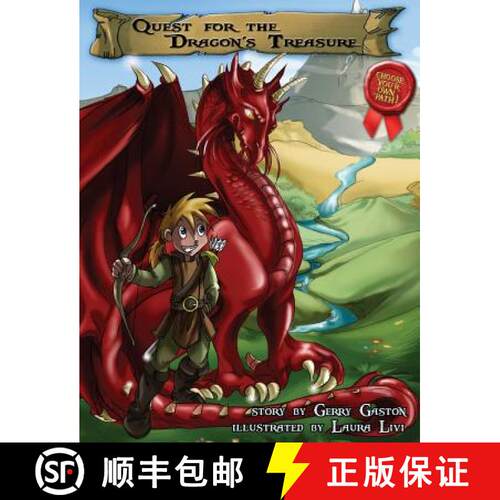 【3-4周达】精装 Quest for the Dragon's Treasure [9780996081214]