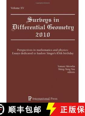 【3-4周达】Surveys in Differential Geometry, Volume 15: Perspectives in Mathematics and Physics: Essa... [9781571461452]