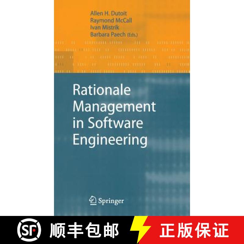 【3-4周达】Rationale Management in Software Engineering [9783540309970]