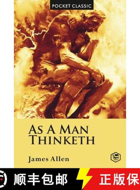 【3-4周达】As A Man Thinketh (Pocket Classics) [9788119875610]