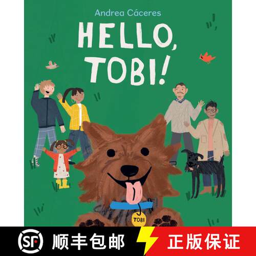 【3-4周达】精装 Hello, Tobi! [9781536222807]