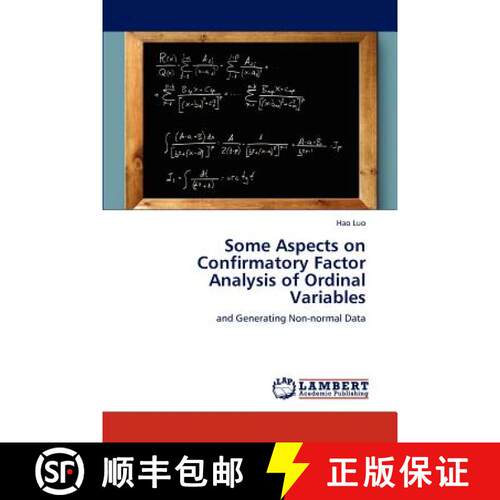预订 Some Aspects on Confirmatory Factor Analysis of Ordinal Variables [9783846552452]