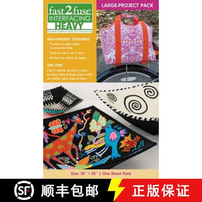 【3-4周达】fast2fuse Interfacing Heavy: Double-Sided Fusible Stiff Interfacing [9781644030356]