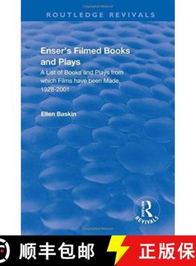 【3-4周达】Enser's Filmed Books and Plays: A List of Books and Plays from Which Films Have Been Made,... [9781138715745]