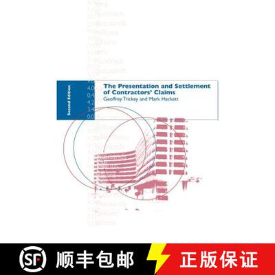 【3-4周达】精装 The Presentation and Settlement of Contractors' Claims - E2 [9780419205005]
