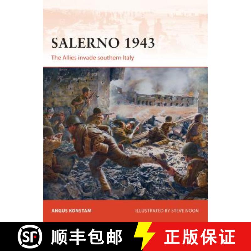 【3-4周达】Salerno 1943: The Allies Invade Southern Italy [9781780962498]