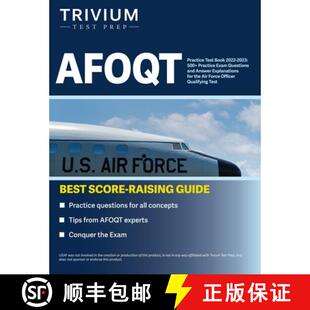 【3-4周达】AFOQT Practice Test Book 2022-2023: 500+ Practice Exam Questions and Answer Explanations f... [9781637980903]