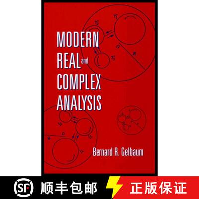 【3-4周达】精装 Modern Real And Complex Analysis [Wiley数学] [9780471107156]