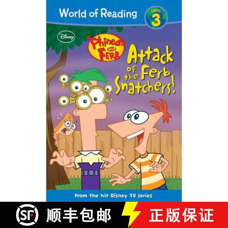 预订 Phineas and Ferb: Attack of the Ferb Snatchers!: Attack of the Ferb Snatchers! [9781614792666]