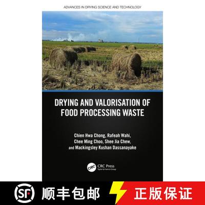 【3-4周达】Drying and Valorisation of Food Processing Waste [9781032320885]