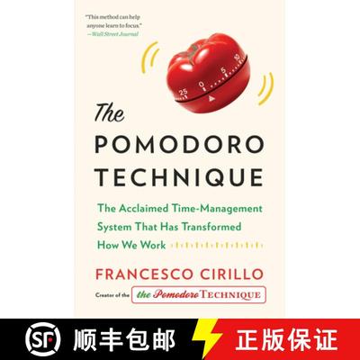 【3-4周达】The Pomodoro Technique: The Acclaimed Time-Management System That Has Transformed How We Work [9781524760700]