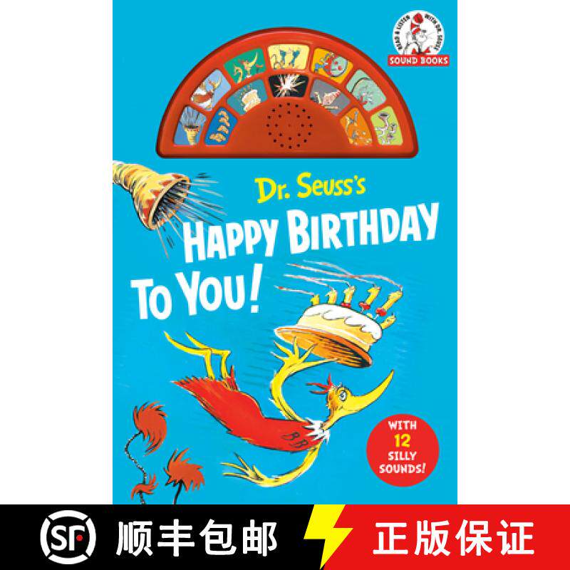 预订 Dr. Seuss's Happy Birthday to You! with 12 Silly Sounds: An Interactive Read and Listen Book [9798217029860]
