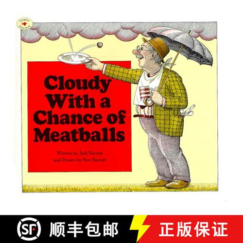 【3-4周达】Cloudy With a Chance of Meatballs (Reprint) [9780689707490]