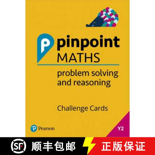 【3-4周达】Pinpoint Maths Year 2 Problem Solving and Reasoning Challenge Cards: Y2 Problem Solving an... [9781292254531]