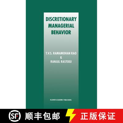 【3-4周达】Discretionary Managerial Behavior [9781461377825]