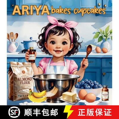 【3-4周达】Ariya Bakes Cupcakes [9781049202419]
