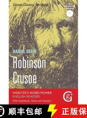 【3-4周达】Robinson Crusoe: Abridged and Retold with Notes and Free Audiobook [9781910965320]