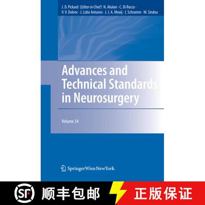 【3-4周达】精装 Advances and Technical Standards in Neurosurgery : Volume 34 [9783211787403]