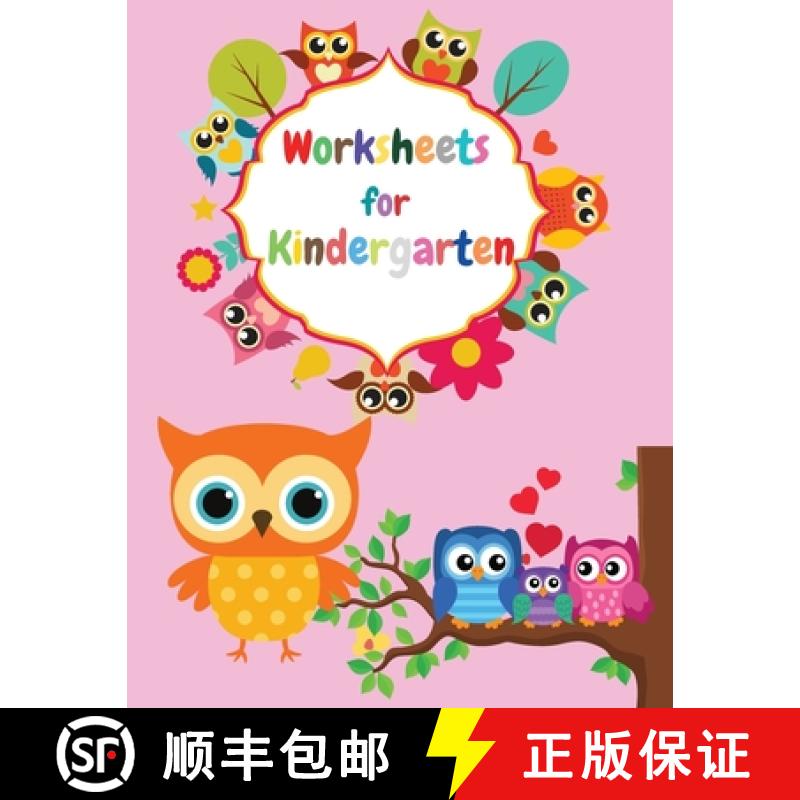 【3-4周达】Worksheets For Kindergarten: Count and Match Sight Words Picture Addition and Subtraction ... [9781803852898]