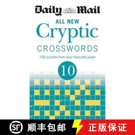 【3-4周达】Daily Mail All New Cryptic Crosswords 10 [9780600635659]