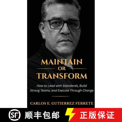 【3-4周达】精装 Maintain or Transform [9798995209416]