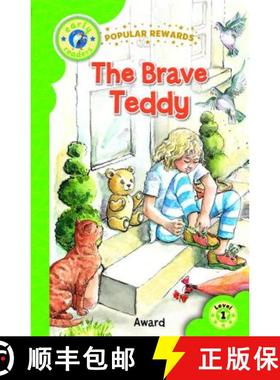 【3-4周达】The Brave Teddy: Popular Rewards - Early Readers, Level 1 [9781782702207]