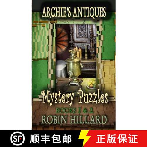 【3-4周达】Archie's Antiques Mystery Puzzles: Books 1 & 2 [9781922187758]
