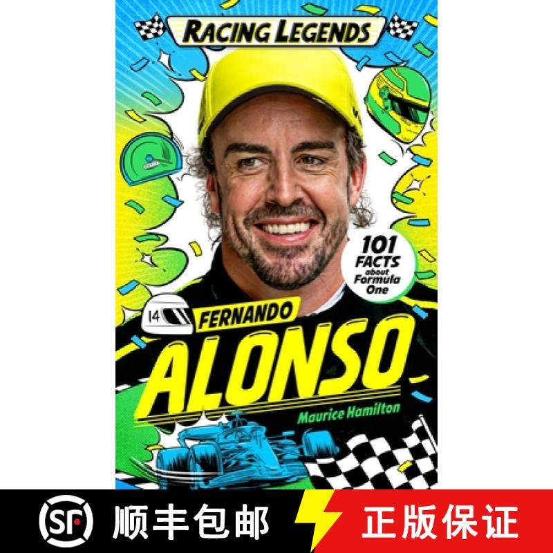 【3-4周达】Racing Legends: Fernando Alonso: 101 Facts about Formula One [9781035057566]