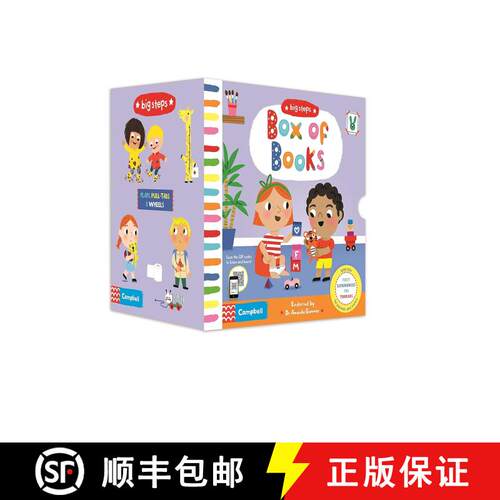 预订 精装 Big Steps Box of Books [9781529095098]