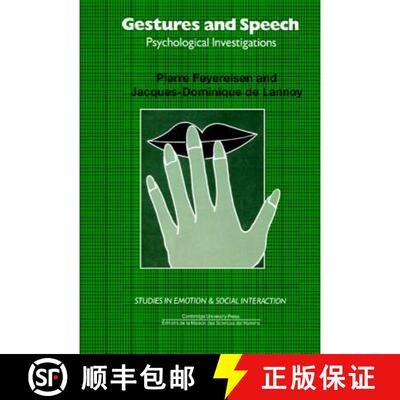 【3-4周达】Gestures and Speech: Psychological Investigations - Gestures and Speech: Psychological Inv... [9780521377621]